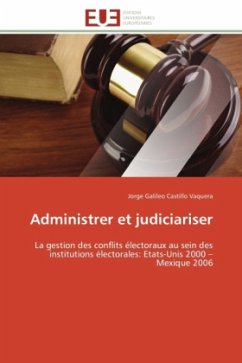 Administrer Et Judiciariser - Castillo Vaquera, Jorge Galileo