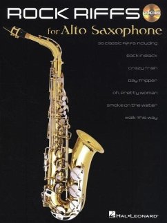 Rock Riffs for Alto Saxophone [With CD (Audio)]
