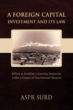 Cover A Foreign Capital Investment and Its Law