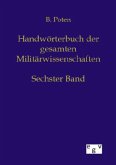 Handwörterbuch der gesamten Militärwissenschaften