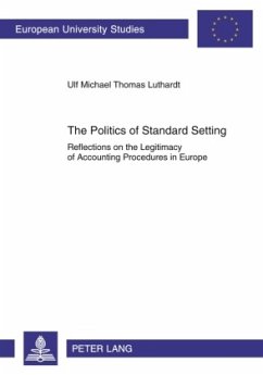 Cover The Politics of Standard Setting