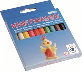 Becks Plastilin Knetmasse 10 Stangen Schulknete 220g