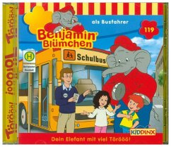 Benjamin Blümchen als Busfahrer / Benjamin Blümchen Bd.119 (1 Audio-CD)