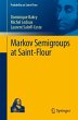 Markov Semigroups at Saint-Flour - Bild 1