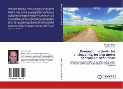 Research methods for allelopathic testing under controlled conditions