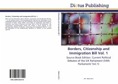 Borders, Citizenship and Immigration Bill Vol. 1