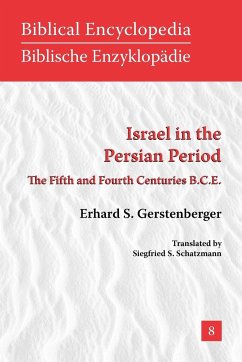 Israel in the Persian Period - Gerstenberger, Erhard