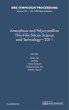 Amorphous and Polycrystalline Thin-Film... - Bild 1