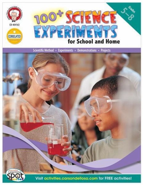 100 Science Experiments For School And Home Grades 5 8 Englisches Buch B 252 Cher De