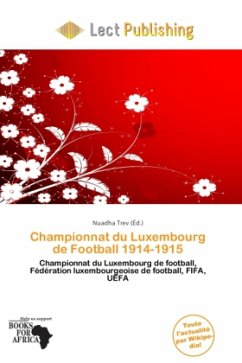 Cover Championnat du Luxembourg de Football 1914-1915