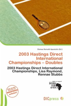 2003 Hastings Direct International Championships - Doubles