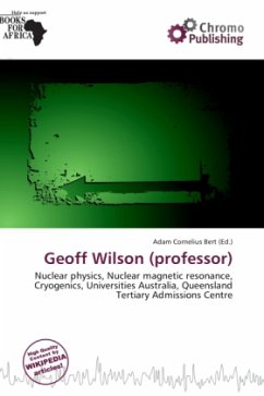 Cover Geoff Wilson (professor)