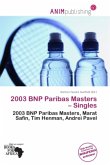 2003 BNP Paribas Masters - Singles