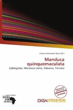 Cover Manduca quinquemaculata