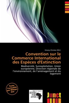 Cover Convention sur le Commerce International des Espèces d'Extinction
