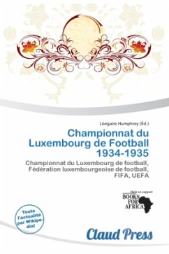 Cover Championnat du Luxembourg de Football 1934-1935