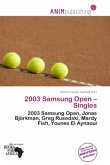 2003 Samsung Open - Singles