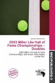 2003 Miller Lite Hall of Fame Championships - Doubles