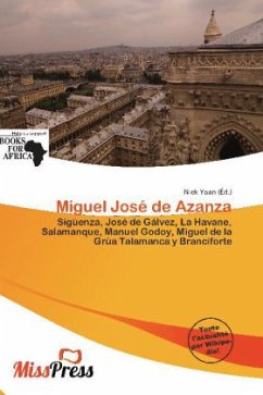Cover Miguel José de Azanza