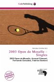 2003 Open de Moselle - Singles