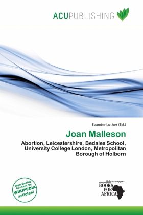 Joan Malleson Joan Malleson