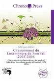 Championnat du Luxembourg de Football 2003-2004