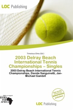 2003 Delray Beach International Tennis Championships - Singles