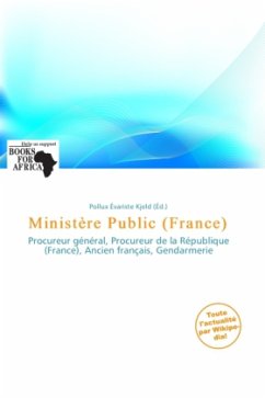 Cover Ministère Public (France)