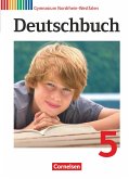 Deutschbuch 5. Schuljahr. Schülerbuch Gymnasium Nordrhein-Westfalen