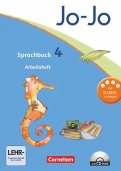 Jo-Jo Sprachbuch - Aktuelle allgemeine Ausgabe. 4. Schuljahr - Arbeitsheft mit CD-ROM - Naumann-Harms, Henriette;Brunold, Frido;Meeh, Sandra