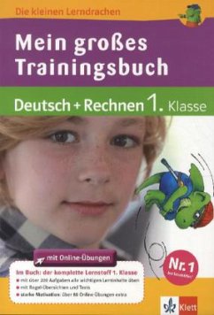 Mein großes Trainingsbuch Deutsch + Rechnen 1. Klasse