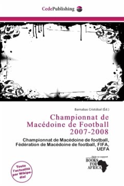 Championnat de Macédoine de Football 2007-2008