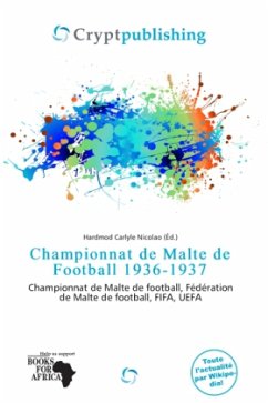 Championnat de Malte de Football 1936-1937 - Herausgegeben:Nicolao, Hardmod Carlyle
