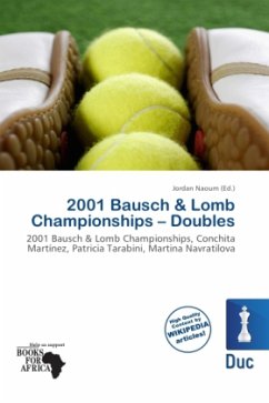 2001 Bausch & Lomb Championships - Doubles