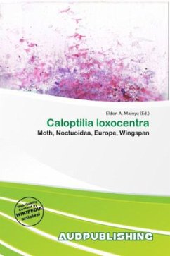 Cover Caloptilia loxocentra