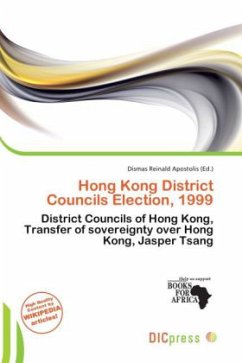 Hong Kong District Councils Election, 1999