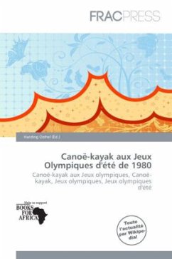 Canoë-kayak aux Jeux Olympiques d'été de 1980