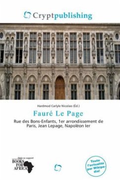 Cover Fauré Le Page
