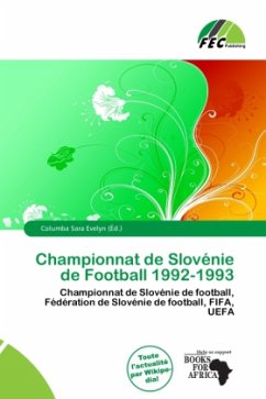 Cover Championnat de Slovénie de Football 1992-1993