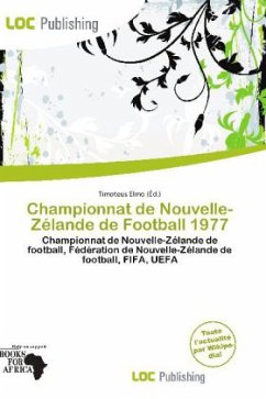 Cover Championnat de Nouvelle-Zélande de Football 1977