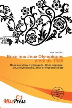 Cover Boxe aux Jeux Olympiques d'été de 1988