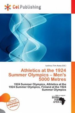 Athletics at the 1924 Summer Olympics - Men's 5000 Metres