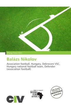Cover Balázs Nikolov