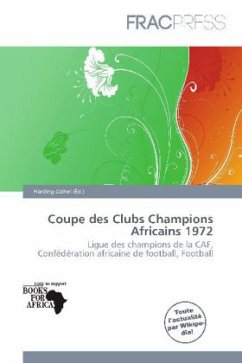 Coupe des Clubs Champions Africains 1972