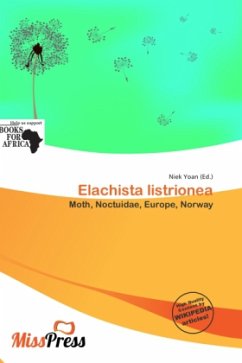 Cover Elachista listrionea