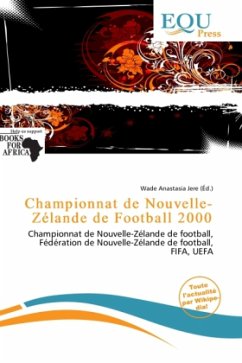 Cover Championnat de Nouvelle-Zélande de Football 2000