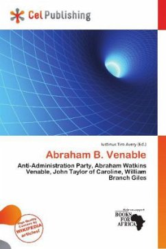 Cover Abraham B. Venable