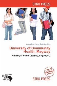 Cover University of Community Health, Magway