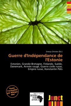 Cover Guerre d'Indépendance de l'Estonie