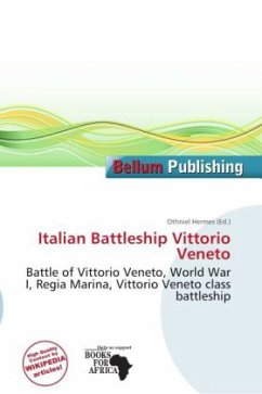 Cover Italian Battleship Vittorio Veneto